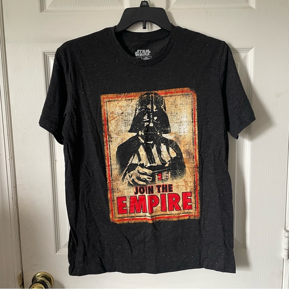 MAD Engine Black Star Wars 'Join The Empire' Darth Vader Graphic Tee